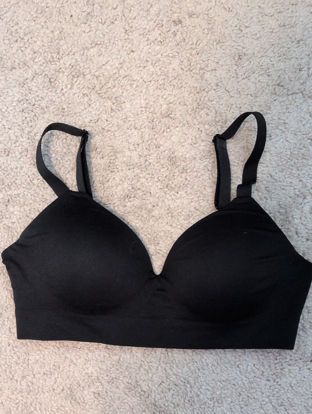 Shapermint Black Wireless Seamless Bra